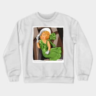 That Girl With Gloves Crewneck Sweatshirt